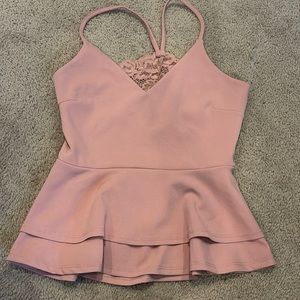 Pink Rue 21 Tank Top